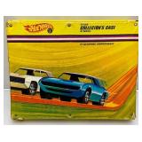 Two 1968 Redlines Hot Wheels 24 Car Carrying Case (1= Missing Latch Piece And Handle) 1= Missing Handle