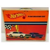 1967 Redlines Hot Wheels 24 Car Collectors Case With Original Vinyl Interior Covers