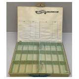 1967 Redlines Hot Wheels 24 Car Collectors Case With Original Vinyl Interior Covers