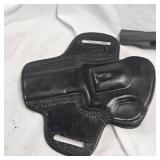 Rock Island Model 200, 4" 38 Spl Revolver with Leather Holster