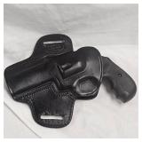 Rock Island Model 200, 4" 38 Spl Revolver with Leather Holster