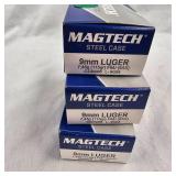 Magtech 9MM FMJ, Lot of 3 Boxes