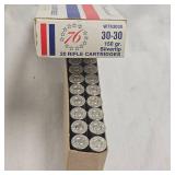 Winchester Bicentennial Box 30-30 and Browning 30-30 Ammo