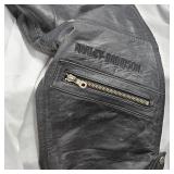 Harley Davidson Chaps, sz Medium w/Bag