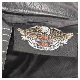 Harley Davidson Chaps, sz Medium w/Bag