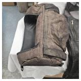 Harley Davidson Chaps, sz Medium w/Bag