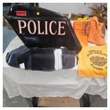 Harley Davidson "Police" Hard Saddlebag w/Misc