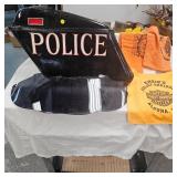 Harley Davidson "Police" Hard Saddlebag w/Misc