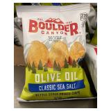 Boulder Canyon Olive Oil Classic Sea Salt Kettle Style Potato Chips Box of 55 bags