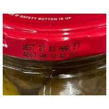 Collection of 3 Gedney Whole Dill Pickles Jars, 32 fl oz Each