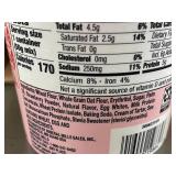 CT 1&2 - 12-Pack of Halo Top Strawberry Light Cake Mix Cups