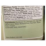 AZ 2 - 6 Pack of The Foraging Fox Avocado & Lemon Mayo 9.2 fl oz