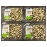 DE 5 - Set of 4 Goodfields Snacks Wasabi Peas, 9 oz Each