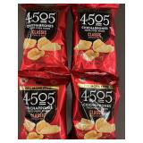 TN 3 - Set of 4 Bags of 4505 Chicharrones Classic Chili & Salt Fried Pork Rinds