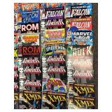 Vintage Marvel Comics Lot X-Men Punisher Silver Surfer