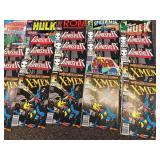 Vintage Marvel Comics Lot X-Men Punisher Silver Surfer