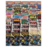 Vintage Marvel Comics Lot X-Men Punisher Silver Surfer