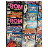 Marvel Comic Book Collection - ROM, Indiana Jones, Silver Surfer
