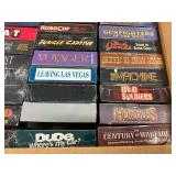 Large Mixed Lots of 40 Sealed VHS Tapes Collection Brand New