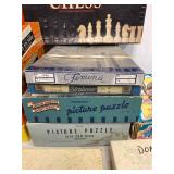 Vintage Game and Puzzle Collection Lot for Collectors
