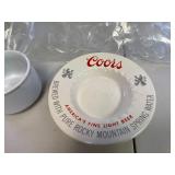 Diverse Glassware Collection with Vintage and Storage Pieces