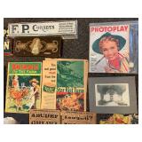 Vintage Magazine and Advertisement Ephemera Collection