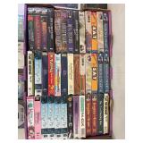 Vintage VHS Tape and CD Collection Lot