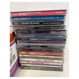 Vintage VHS Tape and CD Collection Lot