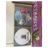 Vintage VHS Tape and CD Collection Lot