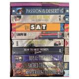 Vintage VHS Tape and CD Collection Lot