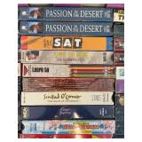 Vintage VHS Tape and CD Collection Lot