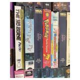 Vintage VHS Tape and CD Collection Lot