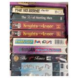 Vintage VHS Tape and CD Collection Lot