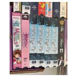 Vintage VHS Tape and CD Collection Lot