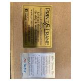 Framed Vintage Architectural Art Prints Set