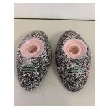 Vintage Home Decor Lot: Woven Trays, Glass Cups, Dior Plate & Coasters