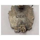 Vintage Fairview HS 1967 Sterling Silver Pin