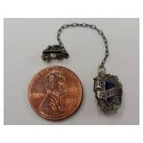 Vintage Fairview HS 1967 Sterling Silver Pin