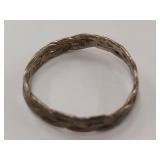 Intricate Sterling Silver Braided Band Ring