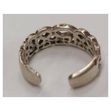 Sterling Silver Celtic Knot Adjustable Ring