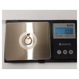 Elegant Sterling Silver Heart Charm Pendant