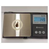 Sterling Silver Teardrop Red Stone Pendant