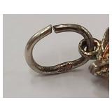 Beautiful Sterling Silver Leaf Pendant Charm