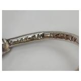 Sterling Silver Artisanal Loop Ball Ring Handcrafted Design