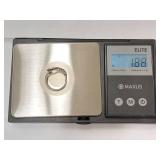 Sterling Silver Artisanal Loop Ball Ring Handcrafted Design