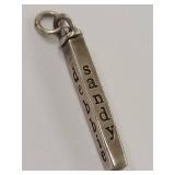 Beautiful Sterling Silver Personalized Name Pendant 925