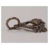 Sterling Silver 925 Nautical Crab Pendant Charm