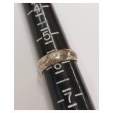 Beautiful Vintage Sterling Silver Ring Band
