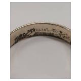 Vintage Sterling Silver Ring Band