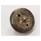 Vintage Sterling Silver Button with Dome Shape